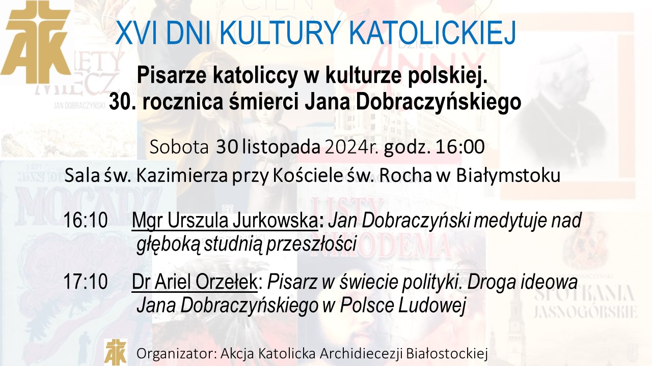 Plakat XVI DKK 2024
