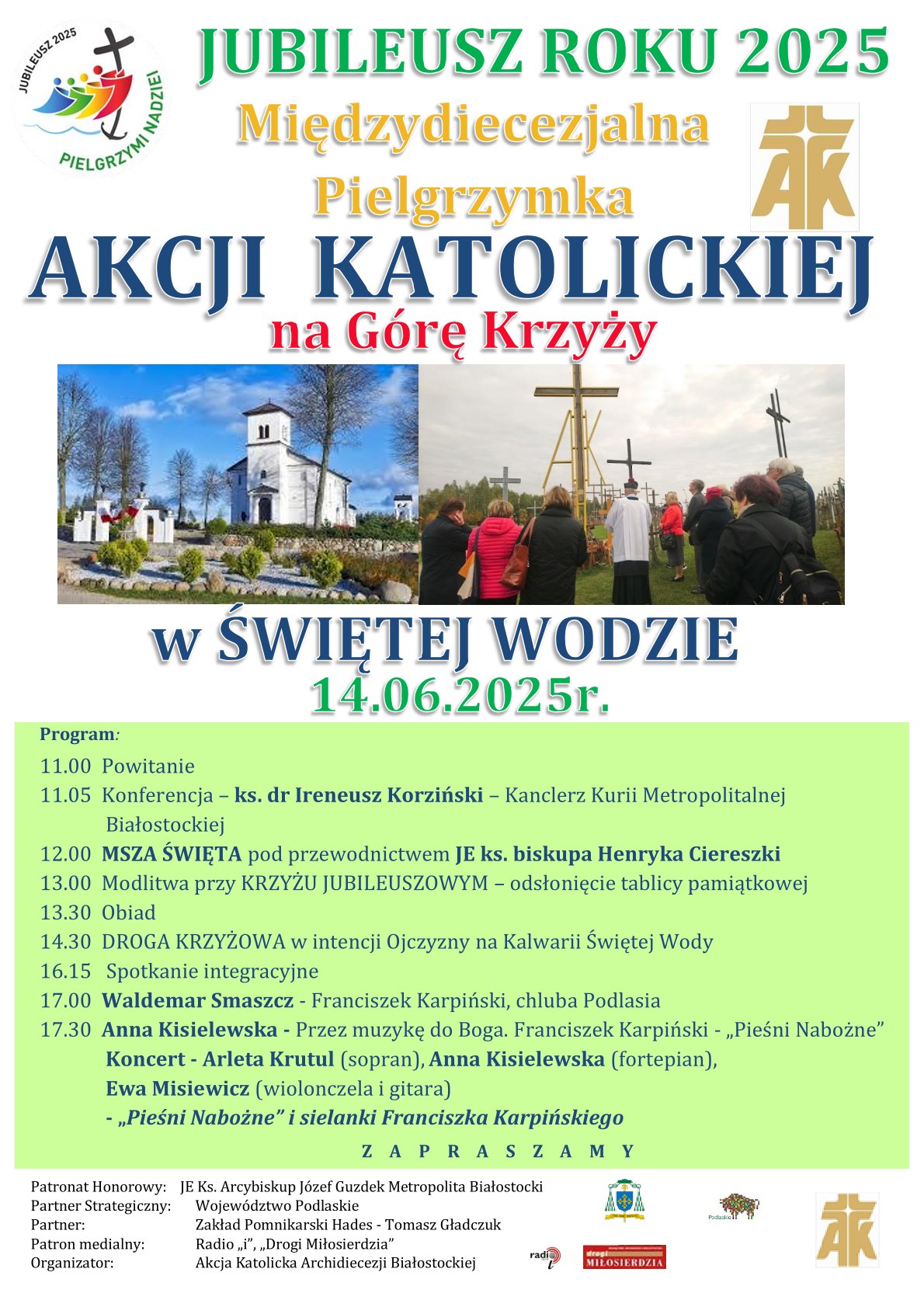 JUBILEUSZ 2025 plakat zm